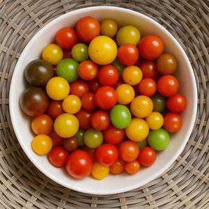 Tomate cherry colores